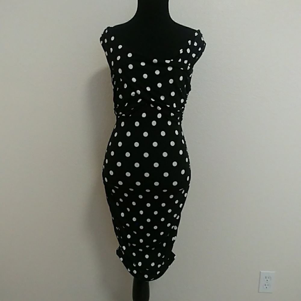 Venus Polka Dot Dress